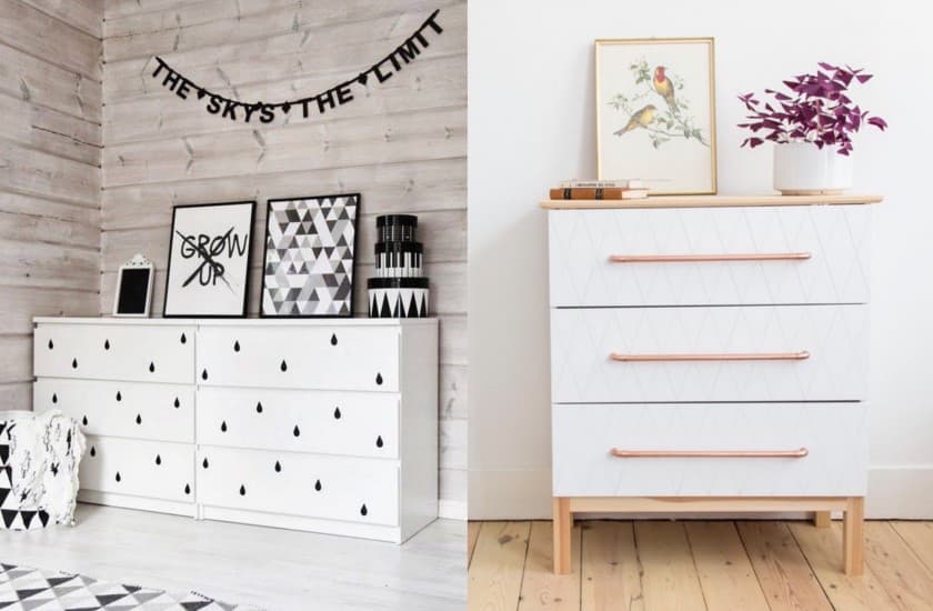 DIY personnaliser buffet malm