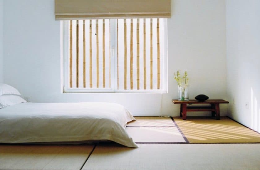 chambre japonaise idée zen