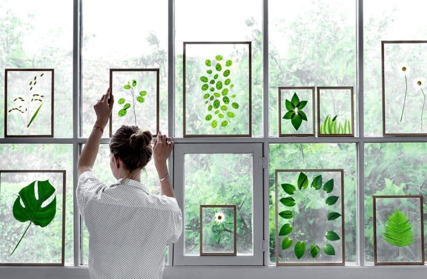 Deco nature DIY pour faire rentrer le feuillage