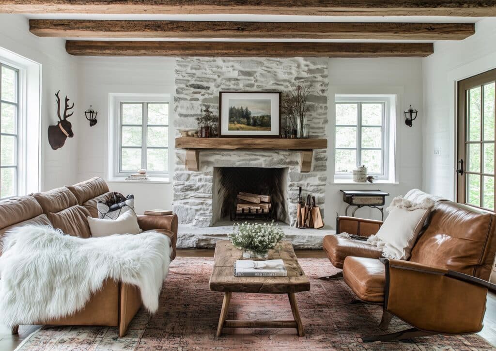 style rustique chic chalet - blog déco