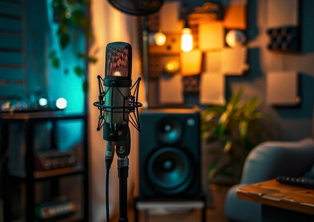 studio enregistrement privé - blog déco