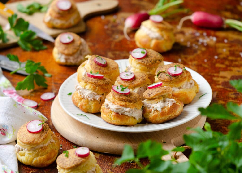 recette gougère farcie apéritif - blog cuisine maison