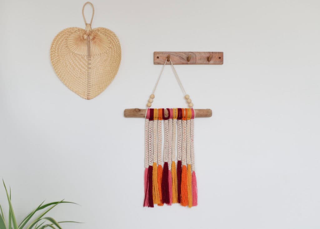 décoration murale en macramé - Blog déco DIY - Clem around the corner