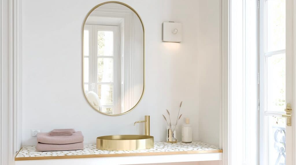 miroir Maison du Monde comparatif oval