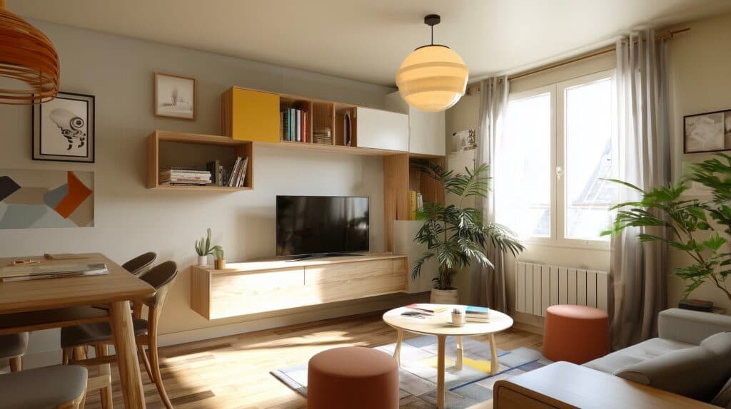 aménager petit salon sans encombrer astuces archi