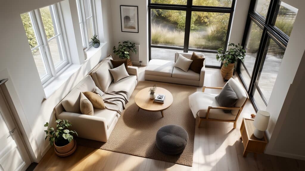 tendance scandinave salon pas cher - blog décoration