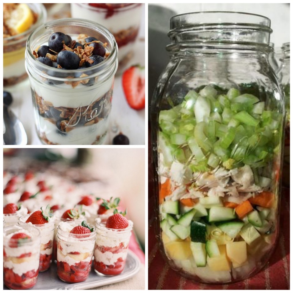 ball mason jar dans la cuisine recette pour le pique-nique.