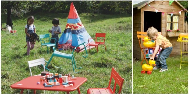 mobilier extérieur pour les kids