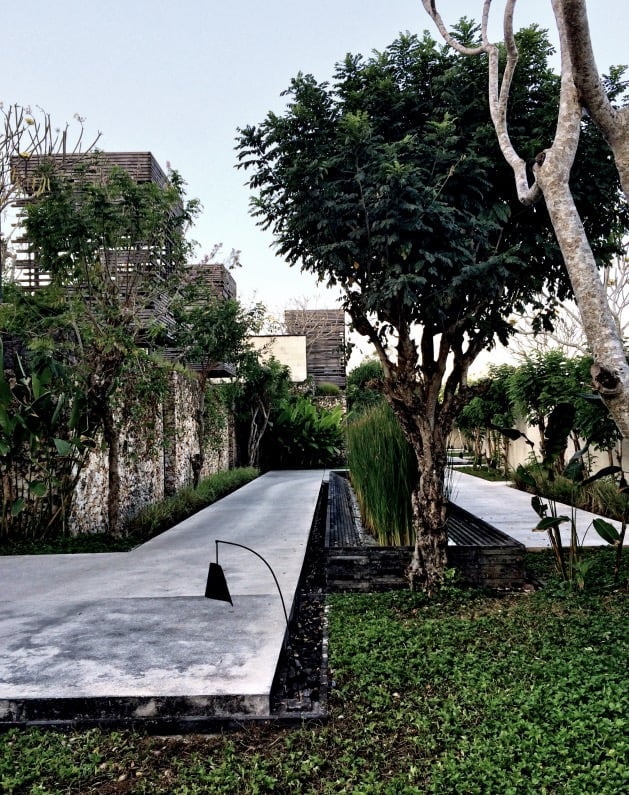 hotel design Alila Villas Uluwatu exterieur
