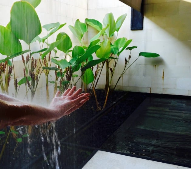 douche exterieur bali design