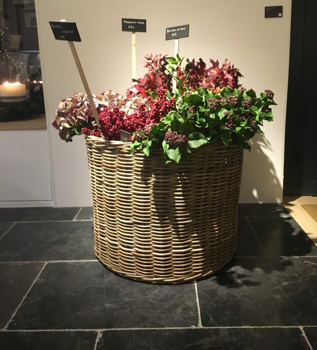 fausse fleur plante deco de noel