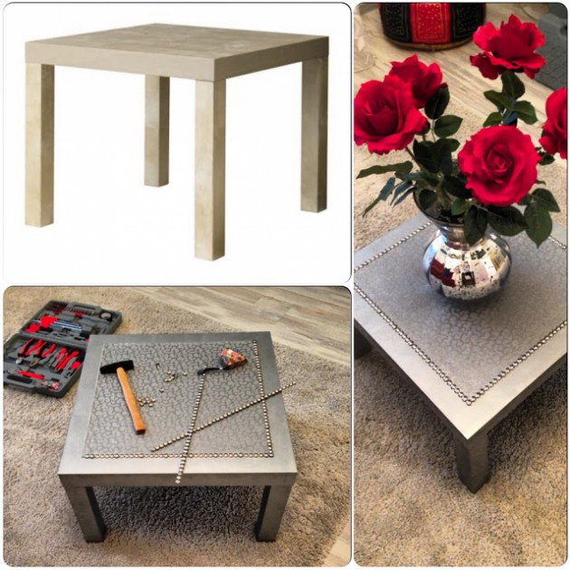 transformer customiser une table basse ikea lack