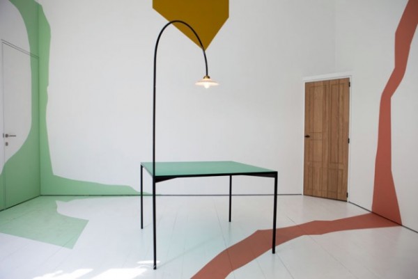 table minimaliste art déco muller van severen