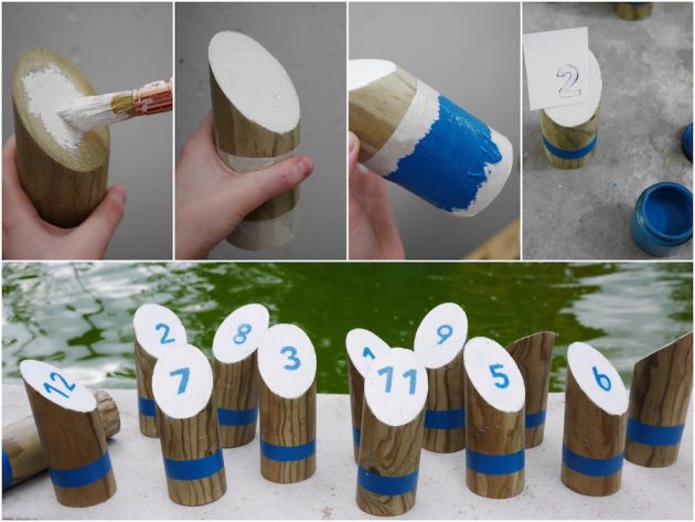 Tutoriel fabriquer un jeu de quilles en bois