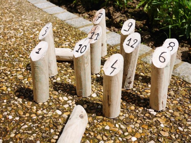 Comment fabriquer un molkky DIY