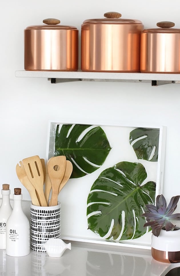Deco nature DIY pour faire rentrer le feuillage
