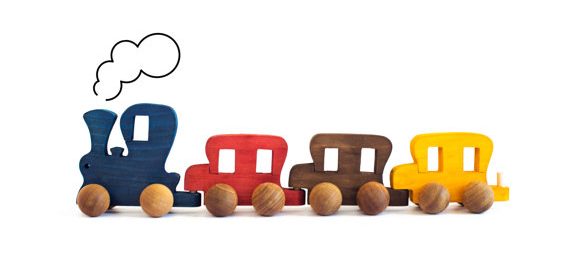 faire un train jeux en bois soi meme