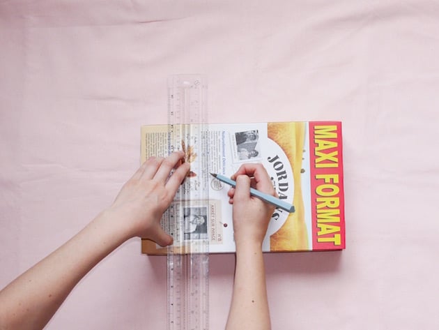 Semaine du papier peint DIY organiseur de bureau