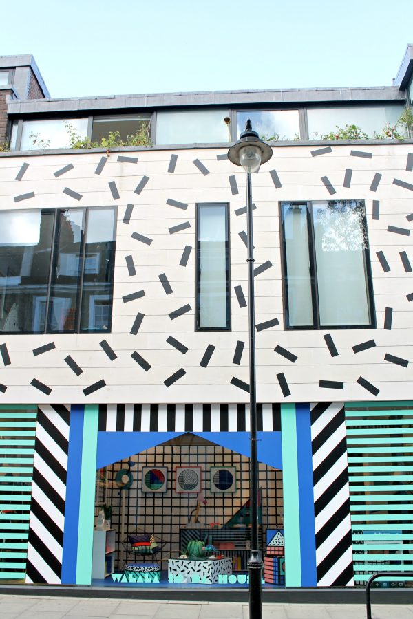 facade immeuble style memphis design