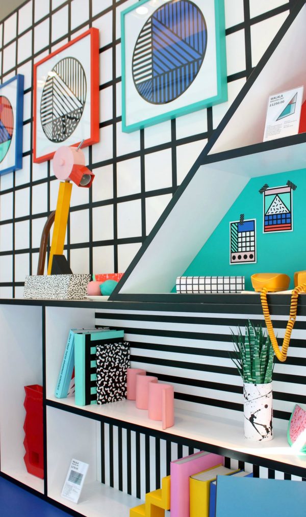 motif deco style memphis design