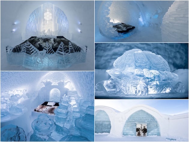 hotel de glace quebec canada suede
