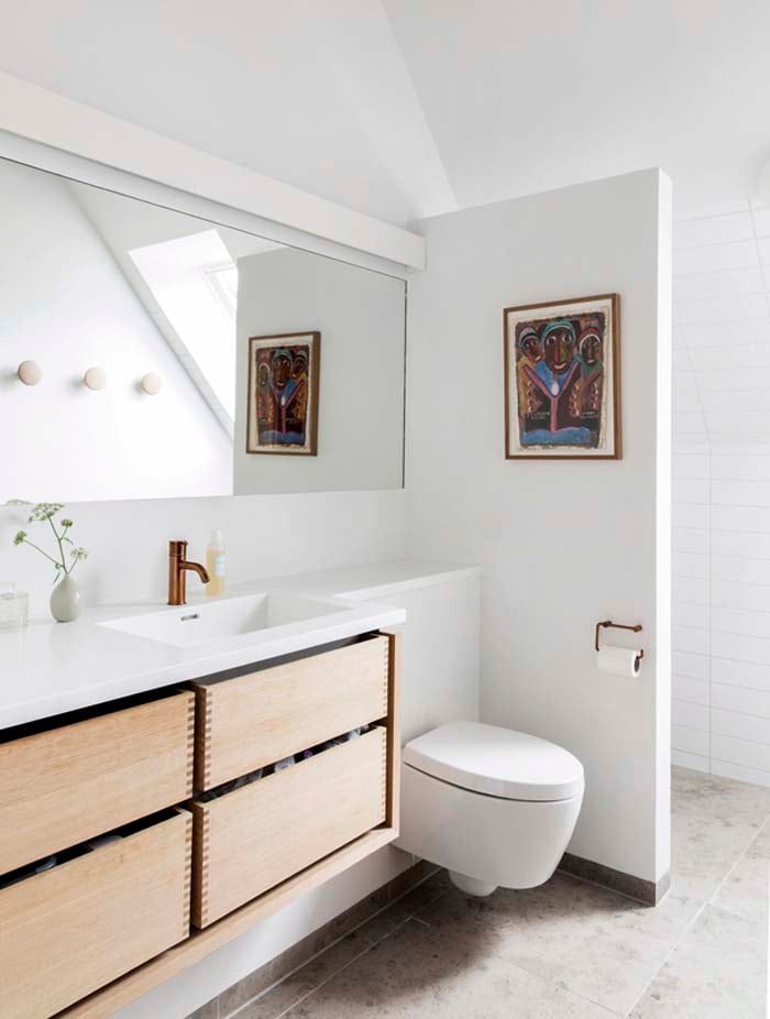 salle de bain style années 70 par Mogens Lassen