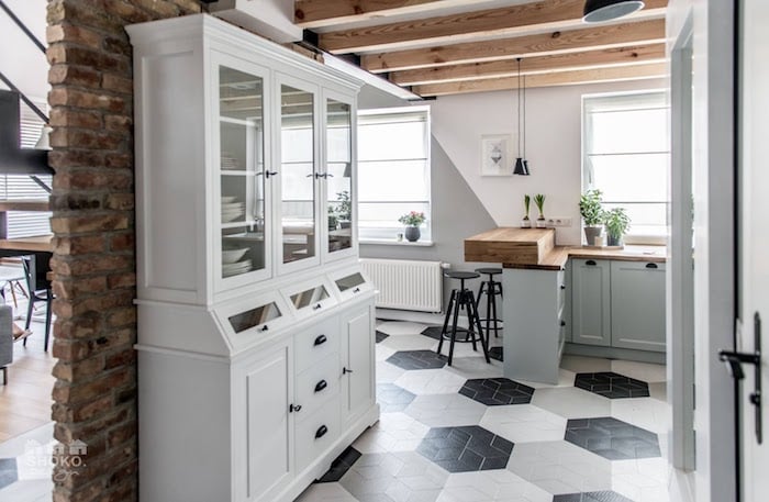 loft scandinave et industriel