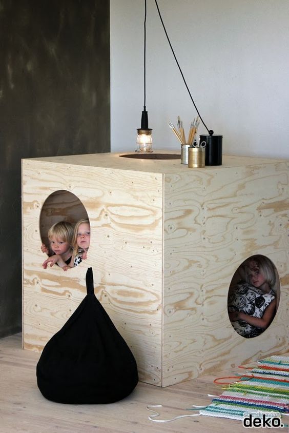 meuble en contreplaqué pour chambre enfant a aire soi meme