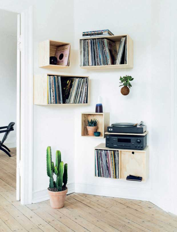appartement avant après rangement boite mural diy