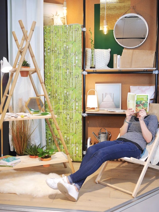 DIY Fabriquer une étagère échelle matériel