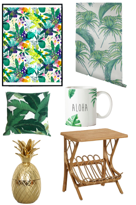 chambre tropicale wishlist articles