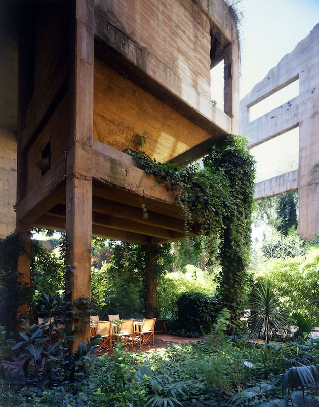 mur vegetal toit vert deconstruction usine