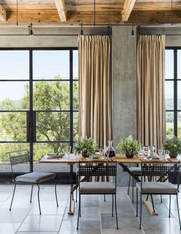 deco maison de campagne moderne salle à manger