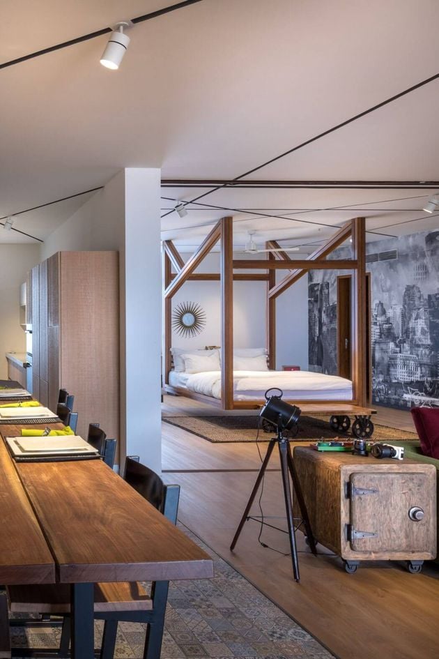 chambre melange de style