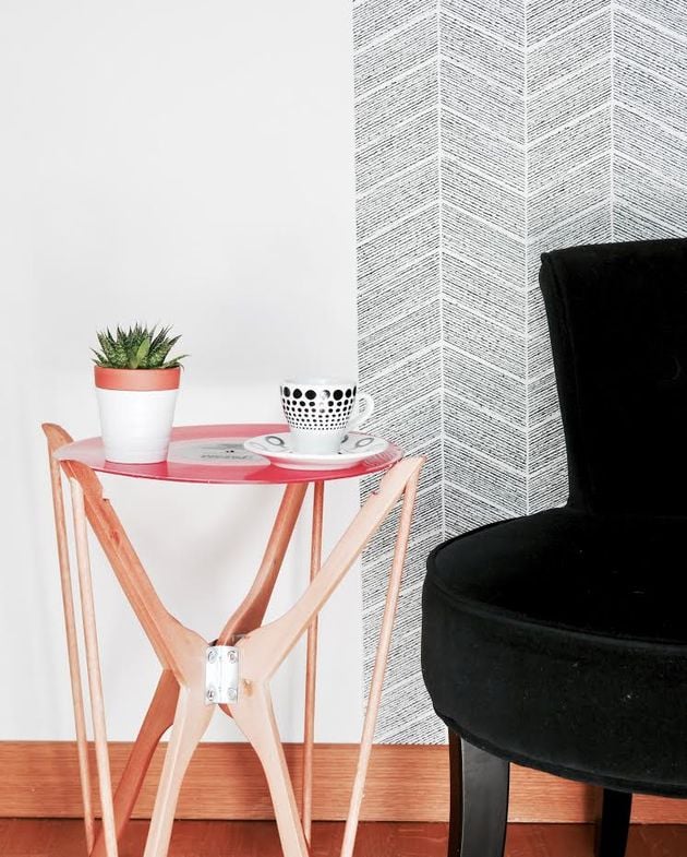 photo finale table diy vinyle