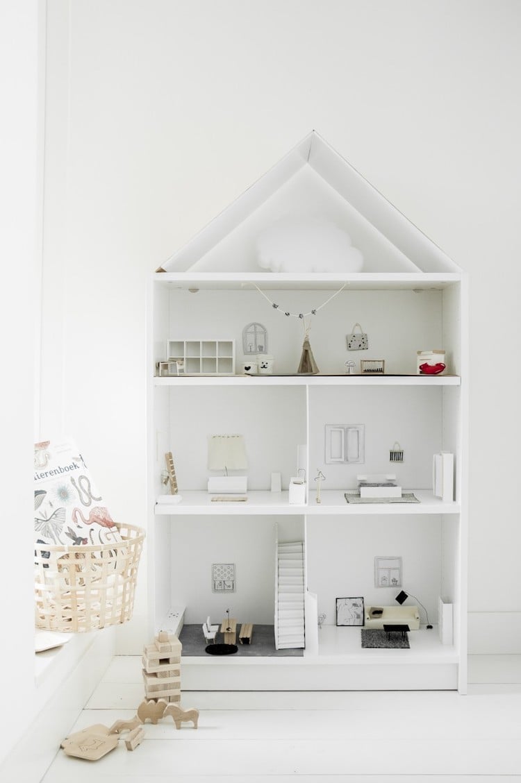 ikea hack billy diy maison de poupées