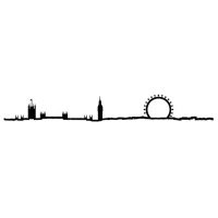 idee cadeaux homme noel decoration murale londres silhouette immeuble fer