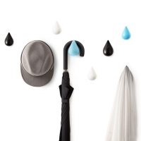 idee cadeaux ado patere deco goutte bois noir