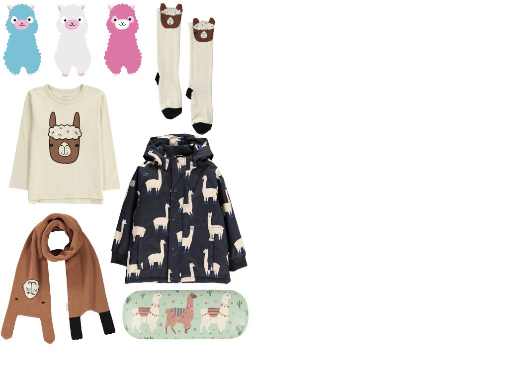blog deco lama echarpe enfant mode tendance chaussettes