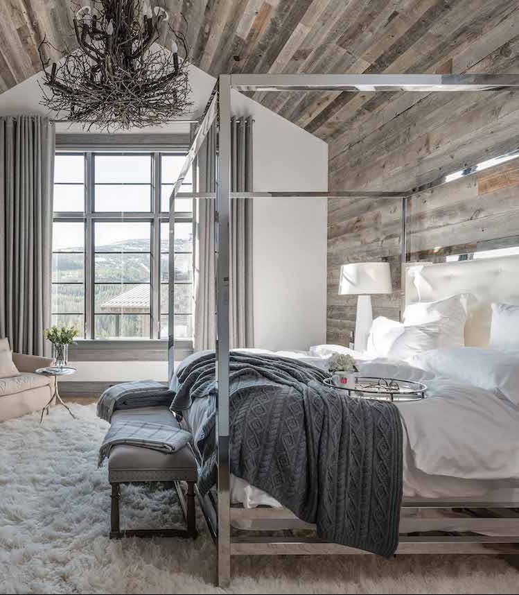 visite deco chalet decoration montagne chambre cosy hygge