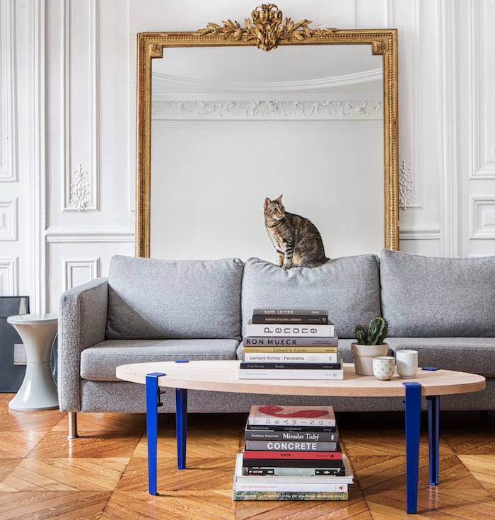 maisonobjet 2018 tiptoe table basse pieds bleu metal chene tendances deco
