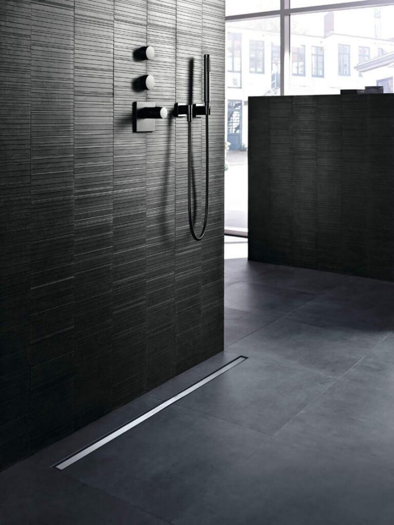 douche italienne noire ardoise elegante minimaliste blog deco