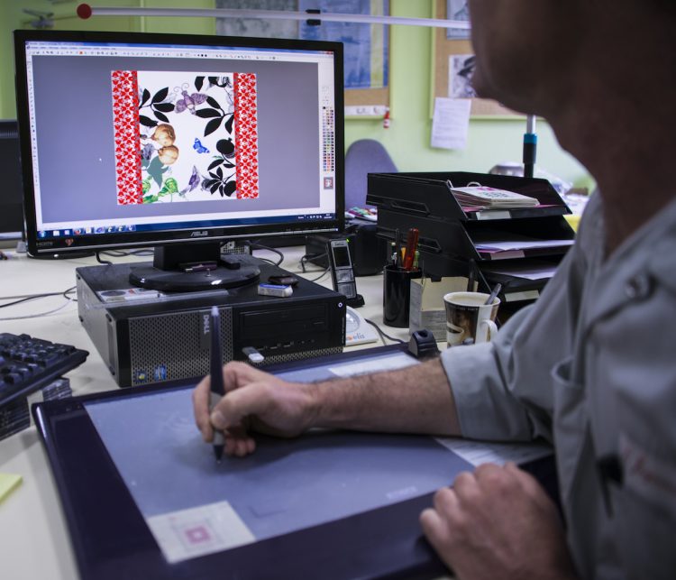 secret fabrication jacquard francais transcription graphique
