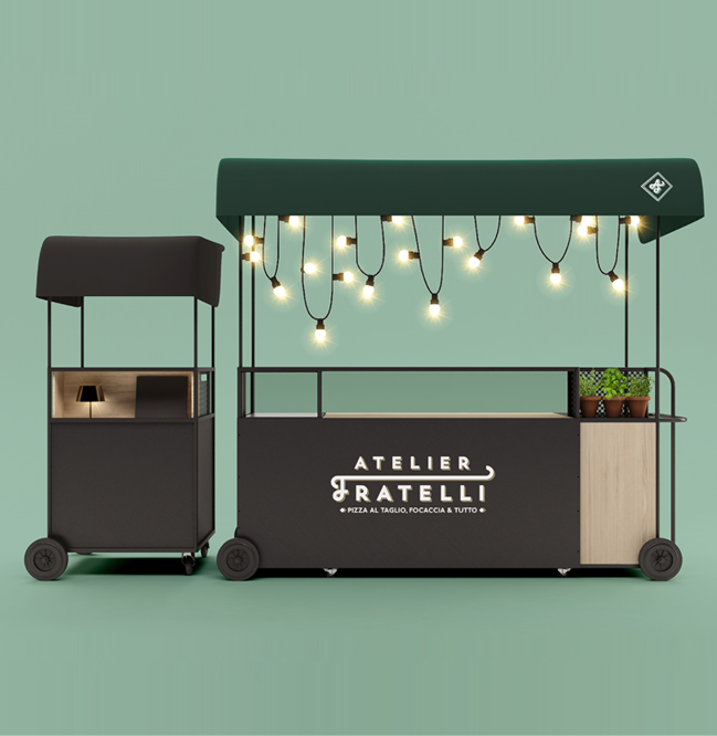 dinettes restaurant cuisine demontable amovible pop up design - blog déco clem around the corner