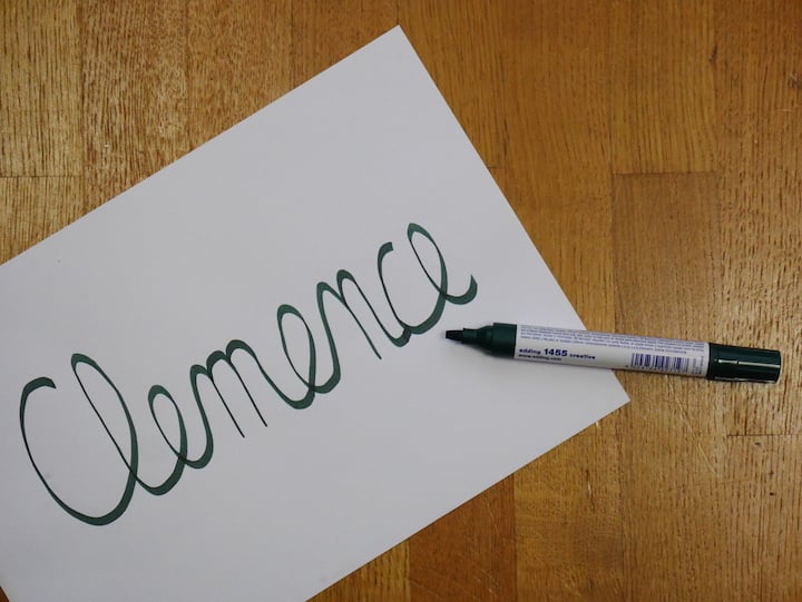 caligraphie clemence idee bullet journal original blog deco