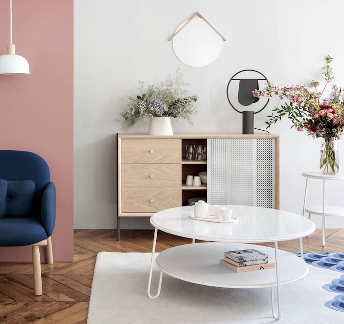 collection gabin harto cannage blanc metal salon design