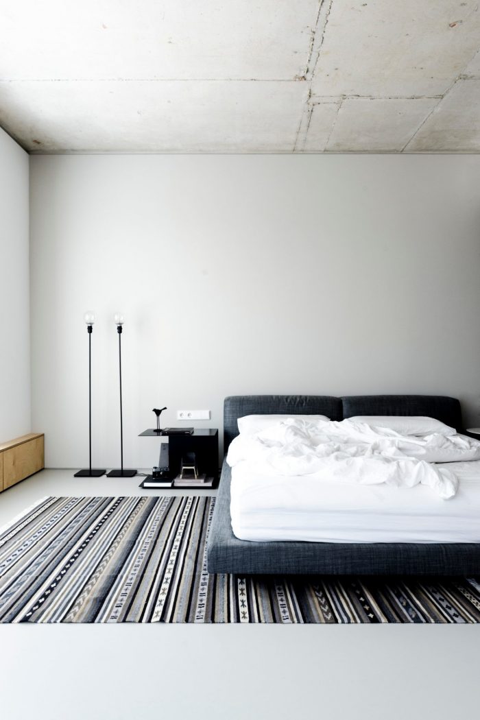 appartement esprit loft lit chambre