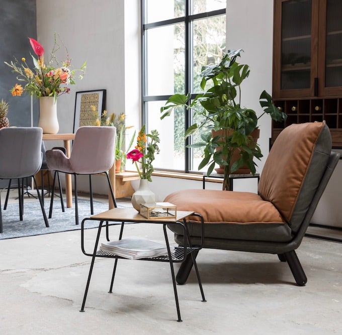zuiver dutchbone ou acheter en france fauteuil simili cuir lecture blog deco clemaroundthecorner