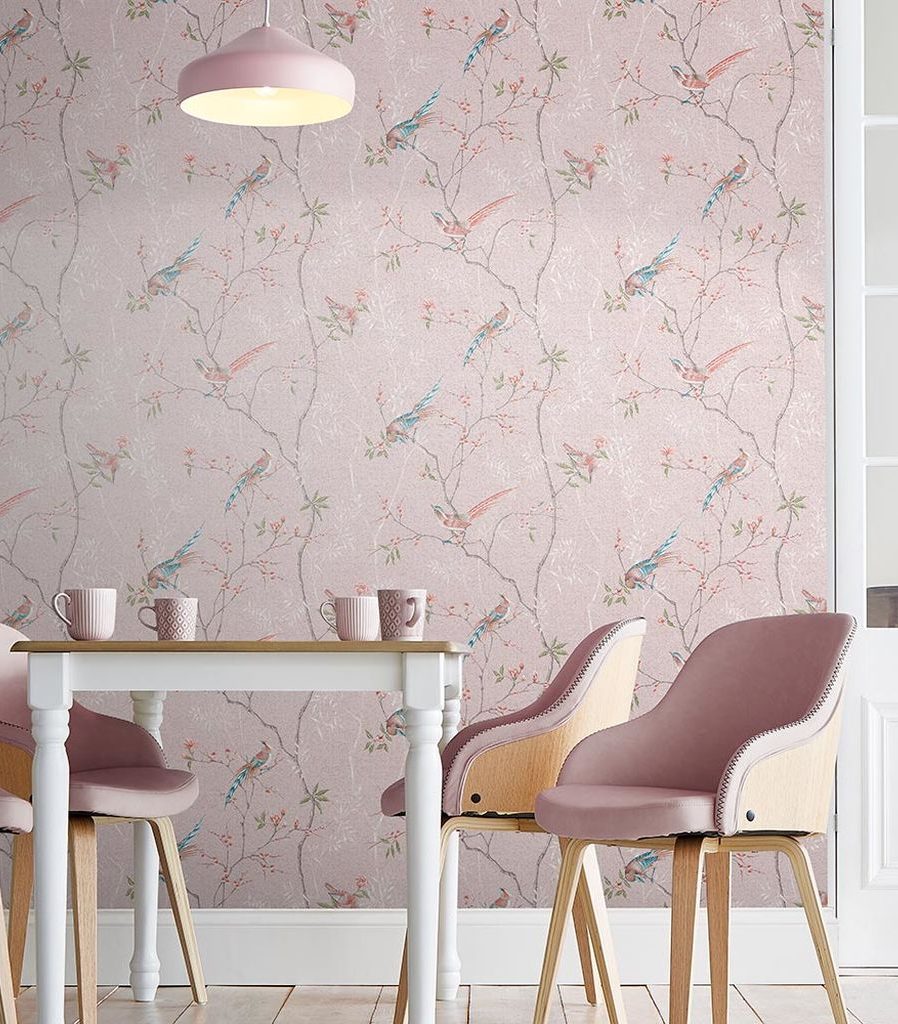 tori japonais rose papier peint de l'année 2019 - Blog Déco - Clem Around The Corner
