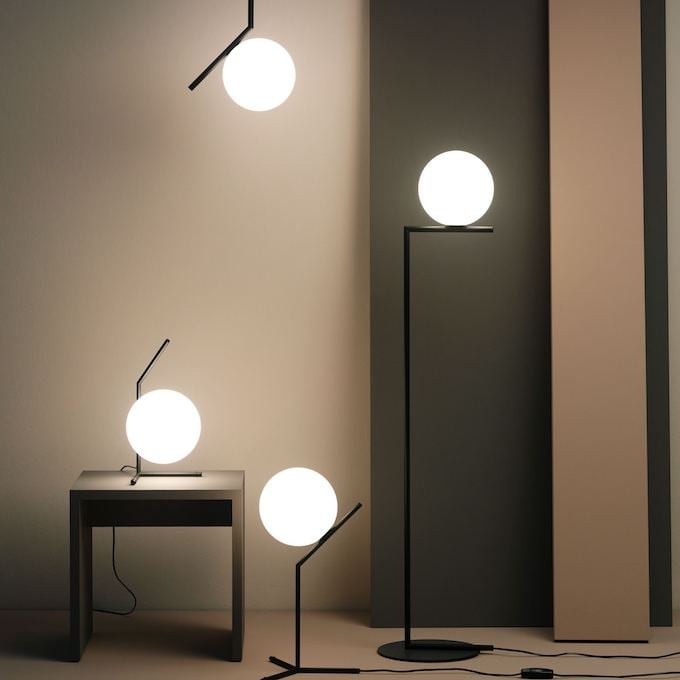 lampadaire Flos Michael Anastassiades salon pied suspension luminaire suspendu design - blog decoration clem around the corner